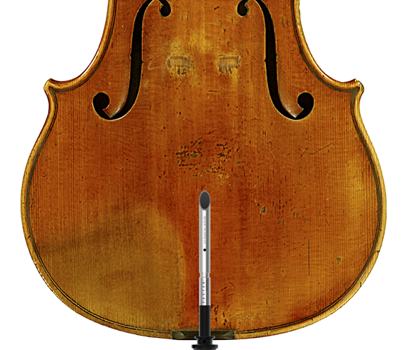 FASTER Pro Silver acoustic end button for viola