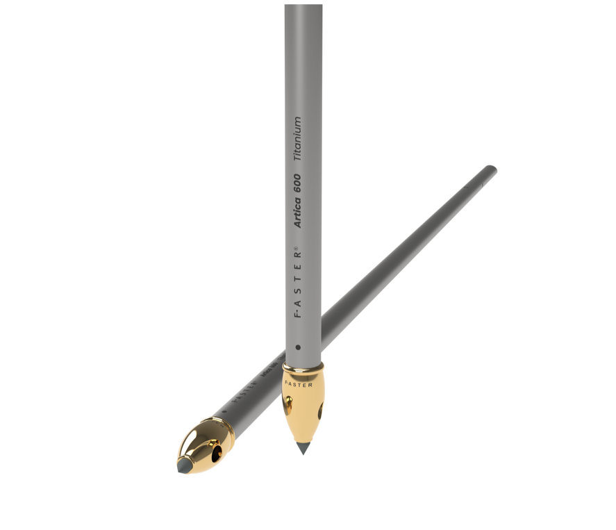 FASTER Artica 600 - Titanium - Cello Acoustic Endpin - Image 2