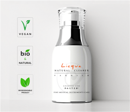 LICQUA natural varnish cleaner for musical instruments