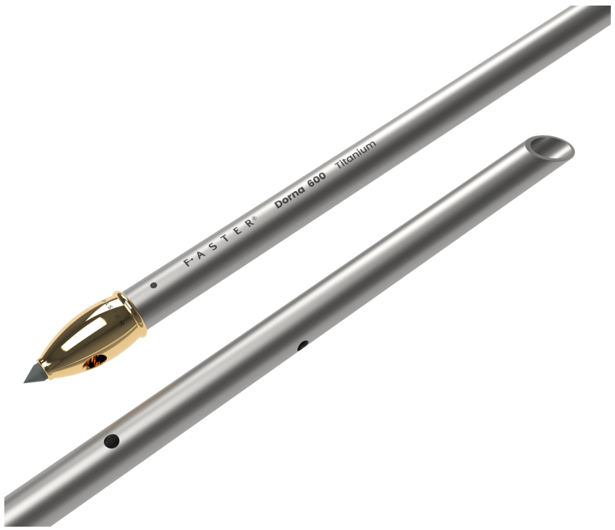FASTER Dorna 600 Titanium acoustic endpin for cello