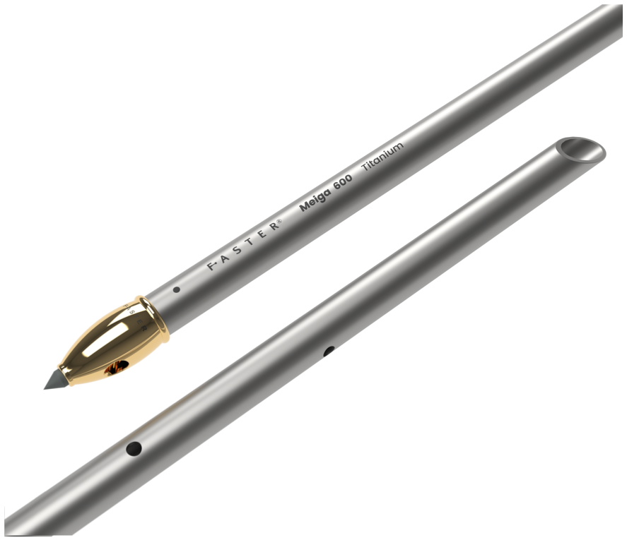 FASTER Meiga 600 Titanium acoustic endpin for cello